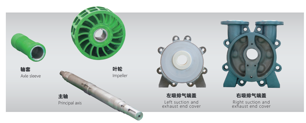 配件圖-FSK防腐型水環式真空（kōng）泵