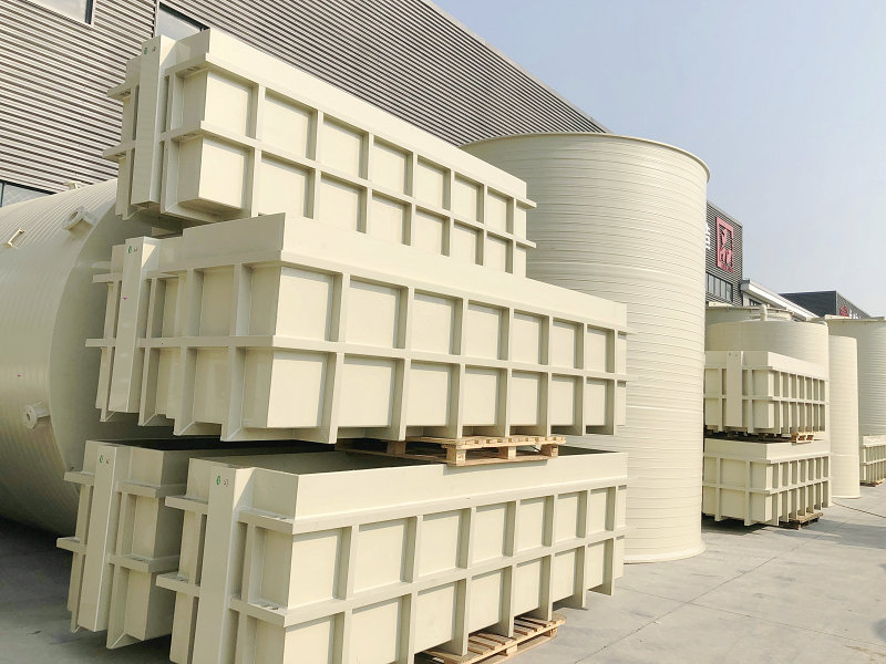 PPH係列槽（cáo）體-酸洗槽、電解槽、電鍍槽、清洗槽、萃取槽、儲液槽等