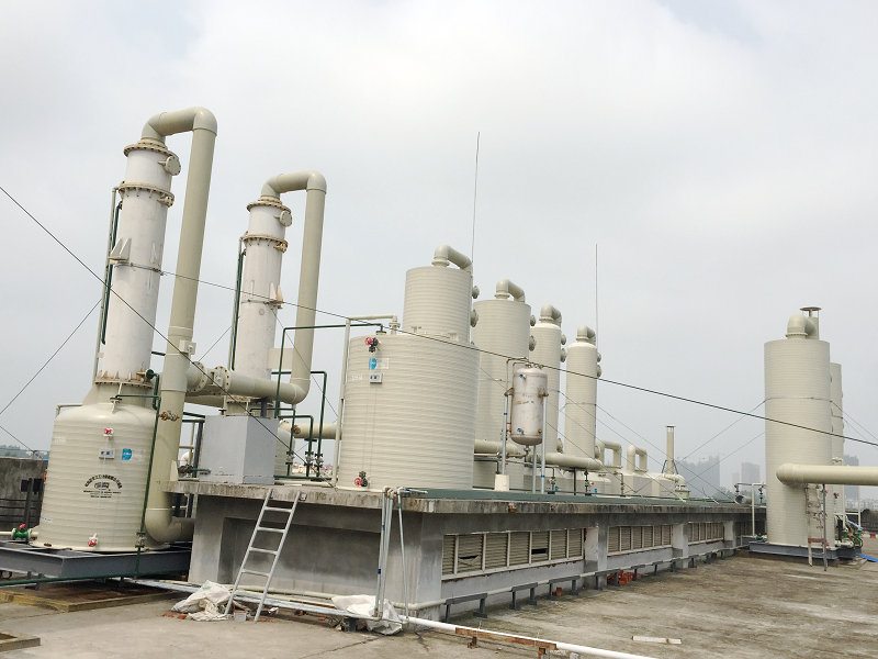 PPH係（xì）列（liè）廢氣處理成套設備-淨化塔器