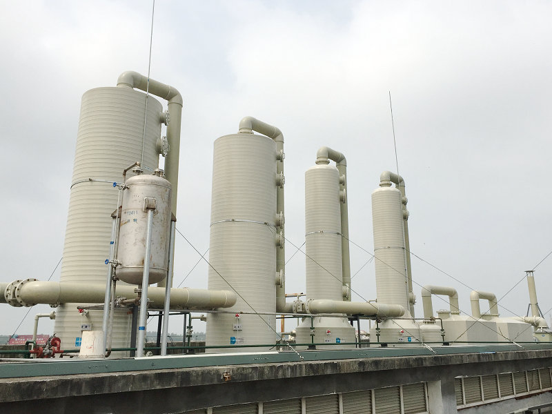 PPH廢氣處（chù）理成套設備-淨化塔器 (2)