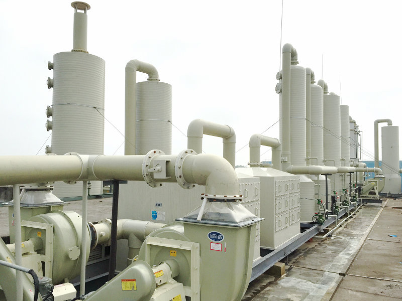 PPH廢氣處理成（chéng）套設備-淨化塔器 (3)