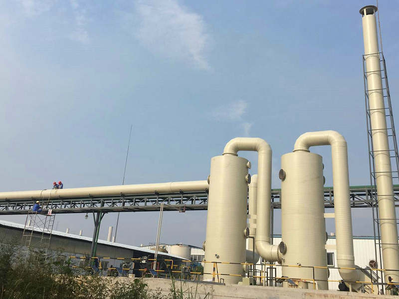 PPH廢氣處理成套設備-淨化塔器 (5)